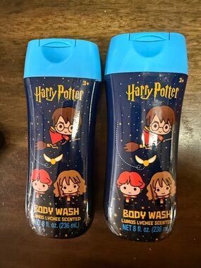 2 Harry Potter Body Wash Lumos Lychee Scented (8 fl. oz.)